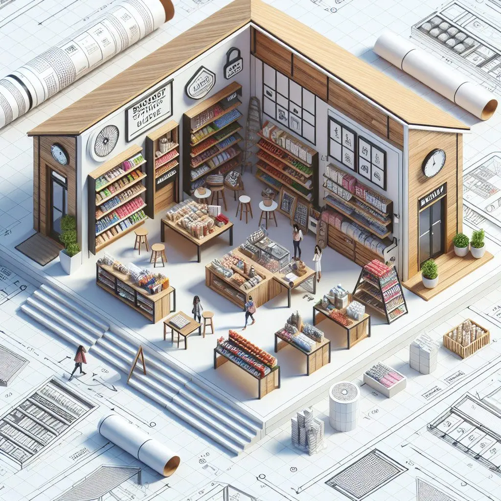 Hướng Dẫn Thiết Kế và Thi Công Cửa Hàng Hiệu Quả 8 Thiết Kế và Thi Công Cửa Hàng